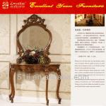 Noble royal luxury console design antique living room set 071022-071022   console table