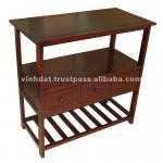 Console table with 3 drawers made from pine wood and MDF-WR-1759