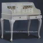 Queen Ann writing Desk-DK 119 CV (white)