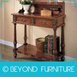 Wooden 2-Drawers Mirrored Console Furniture-BYD-HF-040