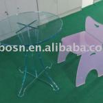 Acrylic Console Table,Acrylic Corner Table,Acrylic Leisure Table-ZCT-004