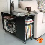 wooden rack end table particle board PB furniture modern furniture-XJ-66