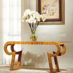 zebra wood modern AZ-020 european style console table-AZ-020