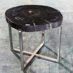 Fossil Wood Side Table Large