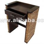 End Table with Slat-R 14012