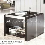 2013 new fashion black veneer console table