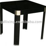 Modern Living Room Furniture Glass Lixing Glass Corner Table LJ816A