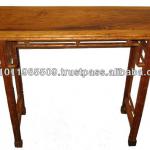 Huanghuali wood Bamboo Design Console Table