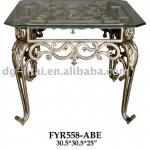 antique wrought iron table-FYR558-A
