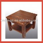 SQUARE WOODEN CONSOLE TABLE