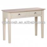 Wooden Console table/solid oak console table/2 Drawer Console Table/C01NU-C01NU