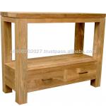 Wood Console Table