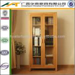 Solid wood bookcase with the door shelf oak wood bookcase furniture
