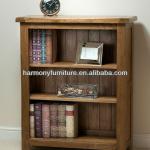 Harmony Brand mini contemporary solid oak open shelf-bookcase