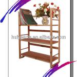 New design 3-tier wooden book shelf-HYZSD-PC38