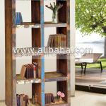 Reclaimed Wooden Book Rack