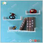 U Shaped Modern Decorative Hanging Wall Shelf,