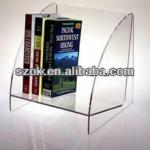 freestanding acrylic book shelves
