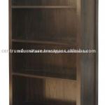 2 Drawer Solid Timber Bookcase-BC 002 PN C