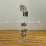 acrylic living room furniture bookshelf