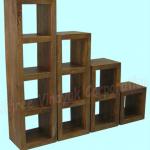 cube bookcase,mango wood furniture,home furniture