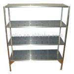 304 Brushed Stainless Steel Store Shelf Products-SS-Shelf-4