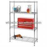 chrome wire shelving