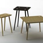 New design wooden tables and seats-M16 series