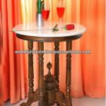 Klatten Wine Table-marble Top