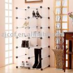 PP cube Storage rack clother organize shoe rack-3003