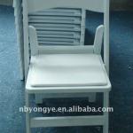 America White Plastic Resin folding chair-A-008