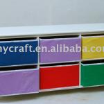 MDF ORGANIER WITH NON WOVEN DRAWERS