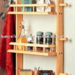 wooden shelf