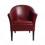 GUKEA dark red armchair(GK741)-GK741