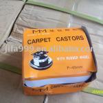 P55 MM brand carpet castor-JF-001