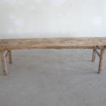 antique long bench-