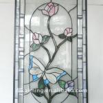 Tffany stained glass panel,living room decorative glass panel-HP-2011-0161