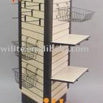 MDF slatwall display stand