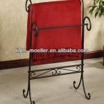 wrought iron quilt rack