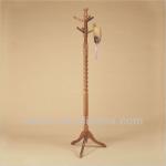 Wooden standing coat rack-JTFR011