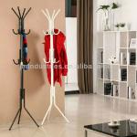 Modern metal standing coat rack