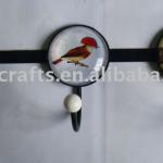 Bird design wall key hook