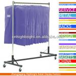 laundry store hanging clothes dsiplay rack