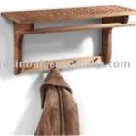 WOODEN COAT RACK CHINESE WALMUT MESH-MES017