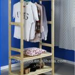 Natural Pine Clothing Rack