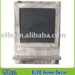 antique wooden wall blackboard