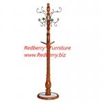 Redberry antique wooden coat rack #8021