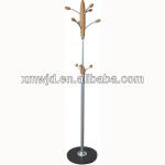 modern design metal coat hat rack stand with marble base