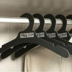 Custom Recycled Paper Clothes Garment Hanger Hook