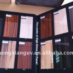 high gloss wood grain uv panel for decoration